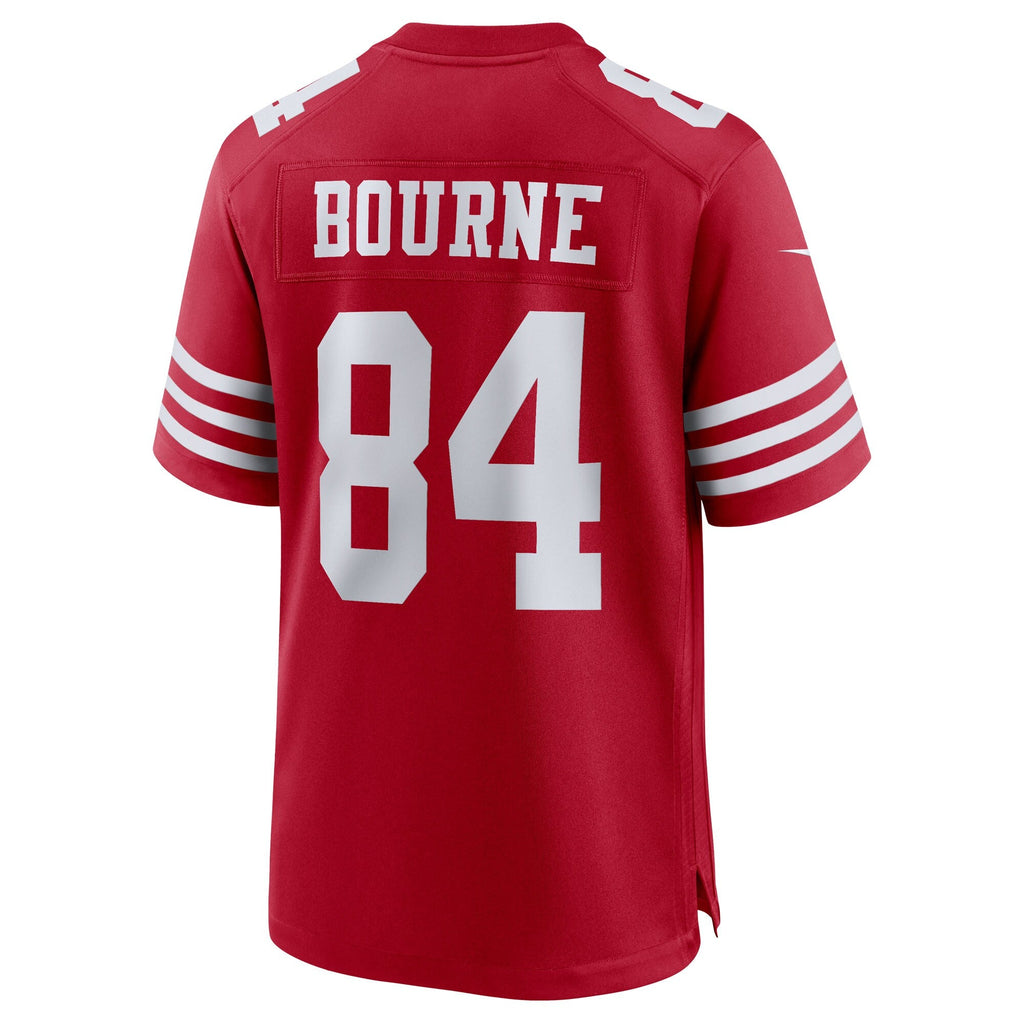 San Francisco 49ers Kendrick Bourne Scarlet Team Game Jersey