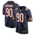 Chicago Bears Dominique Robinson Navy Game Jersey