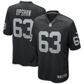 Las Vegas Raiders Gene Upshaw Black Game Retired Player Jersey