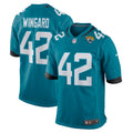 Jacksonville Jaguars Andrew Wingard Teal Game Jersey