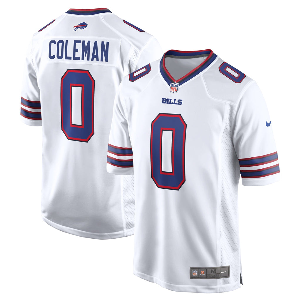 Buffalo Bills Keon Coleman White Game Jersey