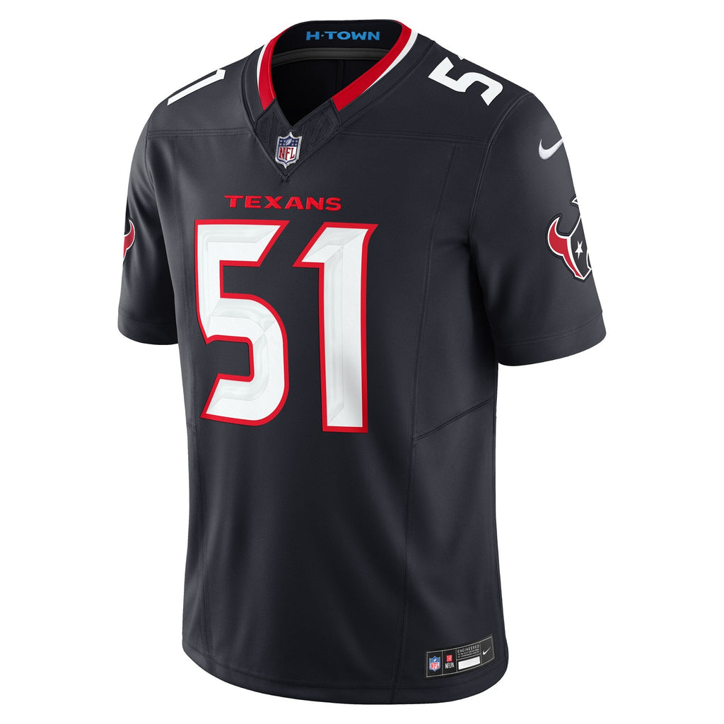 Houston Texans Will Anderson Jr. Navy Vapor F.U.S.E. Limited Jersey
