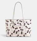 NWT Coach Leather station Tote Bag With Cherry Print