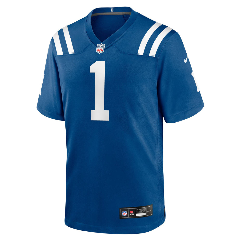 Indianapolis Colts Ahmad Sauce Gardner Royal Team Game Jersey