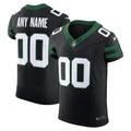 New York Jets Legacy Black Alternate Vapor F.U.S.E. Elite Custom Jersey