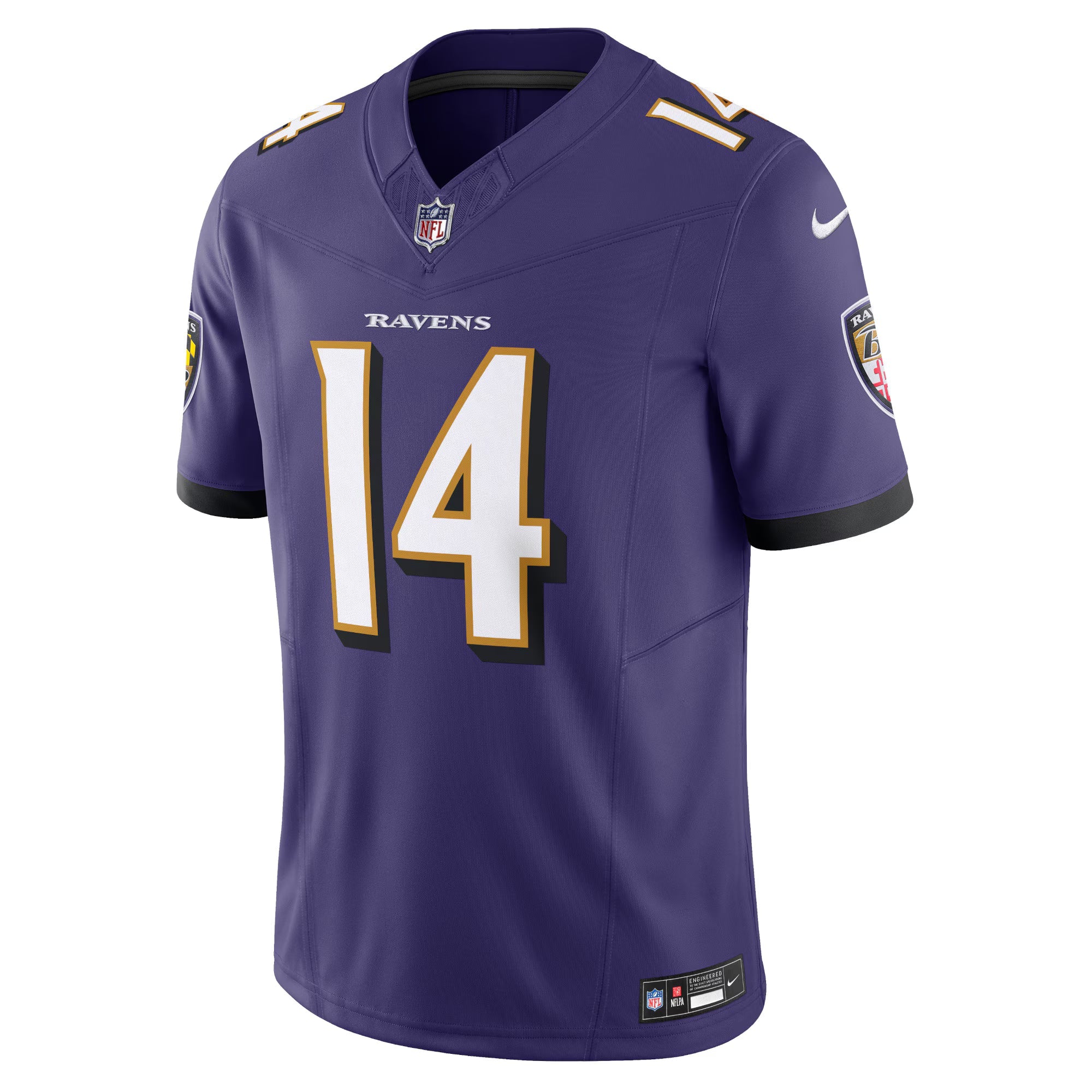 Baltimore Ravens Kyle Hamilton Purple Vapor F.U.S.E. Limited Jersey