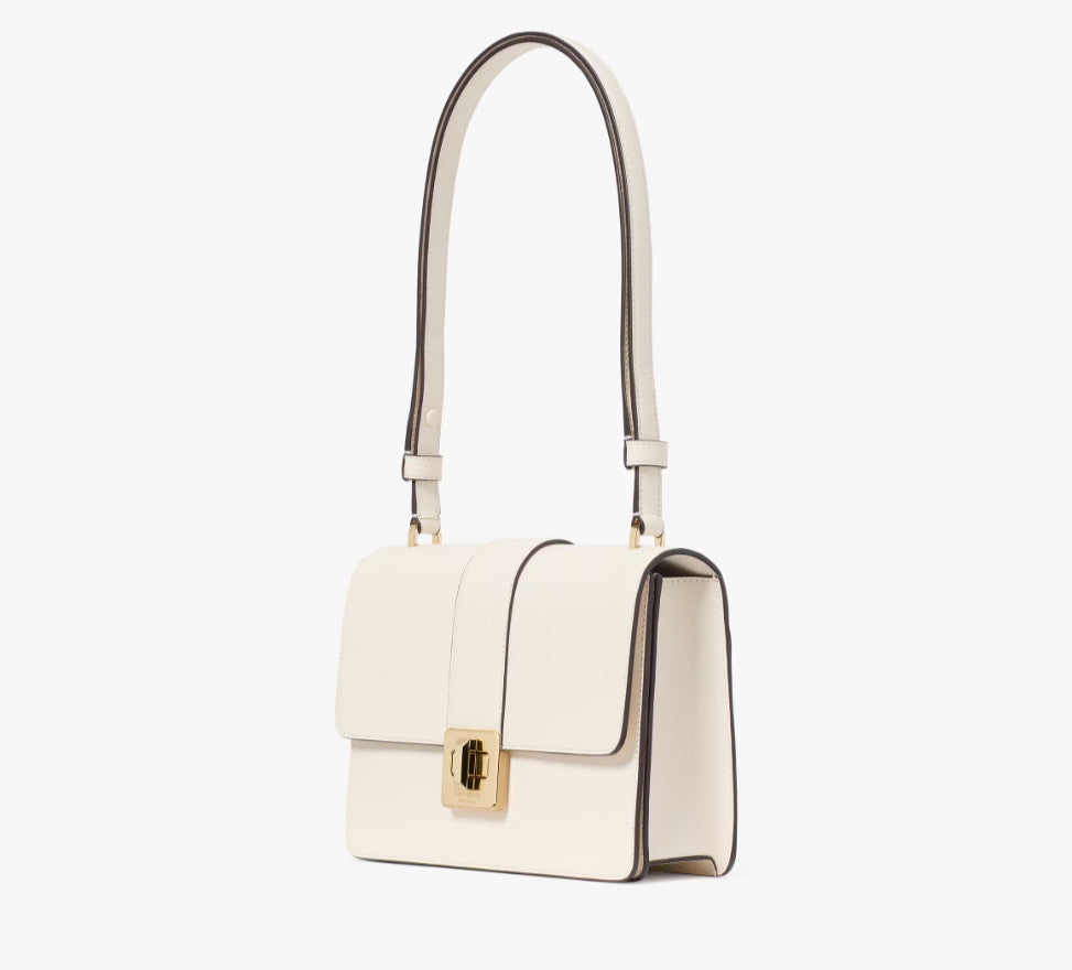 NWT Kate Spade Phoebe Turnlock Leather Shoulder Bag