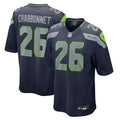 Seattle Seahawks Zach Charbonnet College Navy Game Jersey