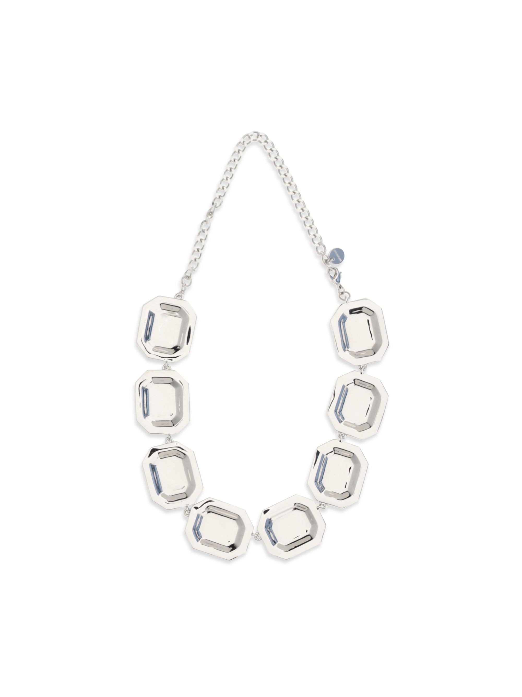 Self-Portrait Women Silver Crystal Necklace