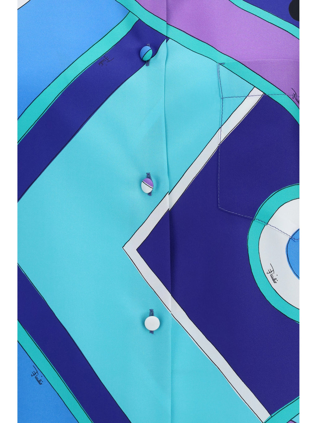 Pucci Women Geometric Print Shirt