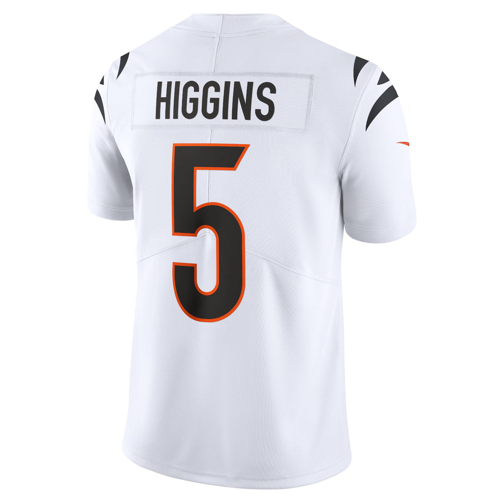 Cincinnati Bengals Tee Higgins White Vapor Untouchable Limited Jersey