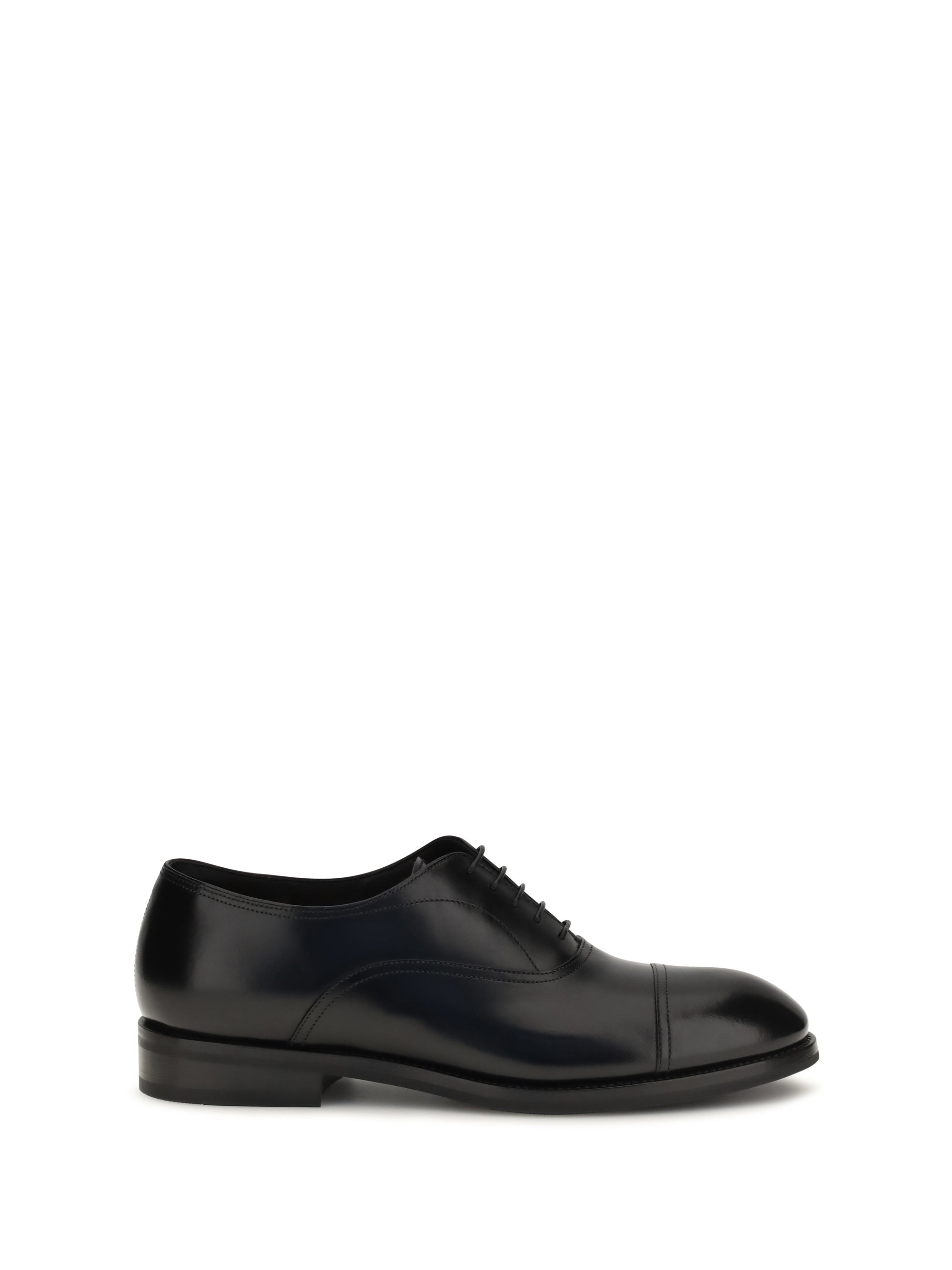 Santoni Men Leather Lace-Up Shoes