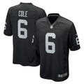 Las Vegas Raiders AJ Cole Black Game Jersey