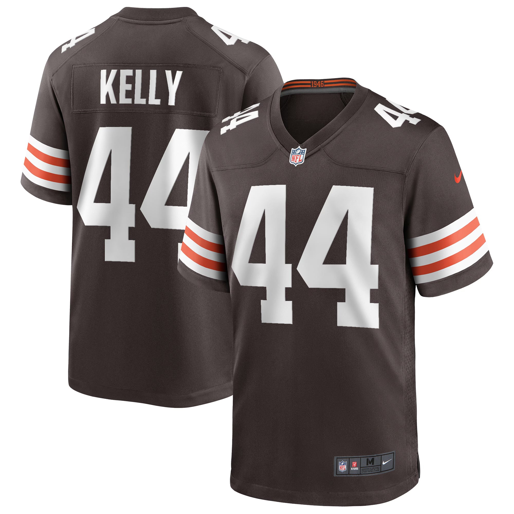 Cleveland Browns Leroy Kelly Brown Game Retired Player Jersey