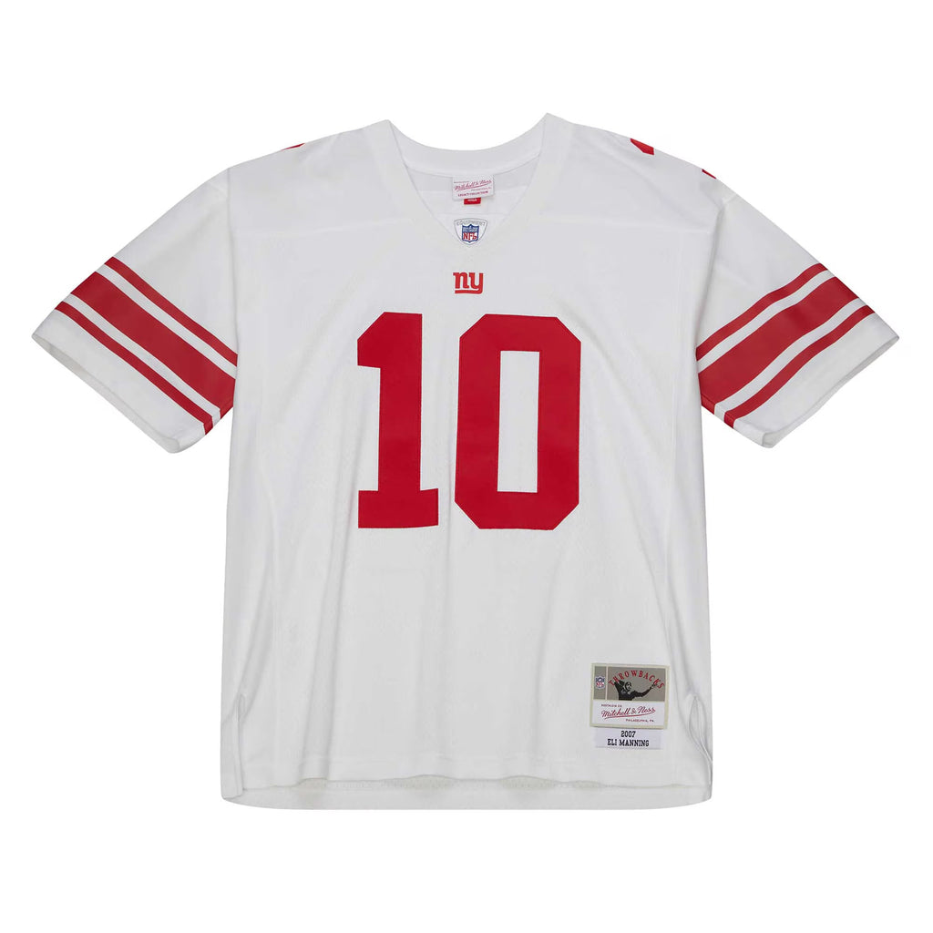 New York Giants Eli Manning Mitchell & Ness White Legacy Replica Jersey