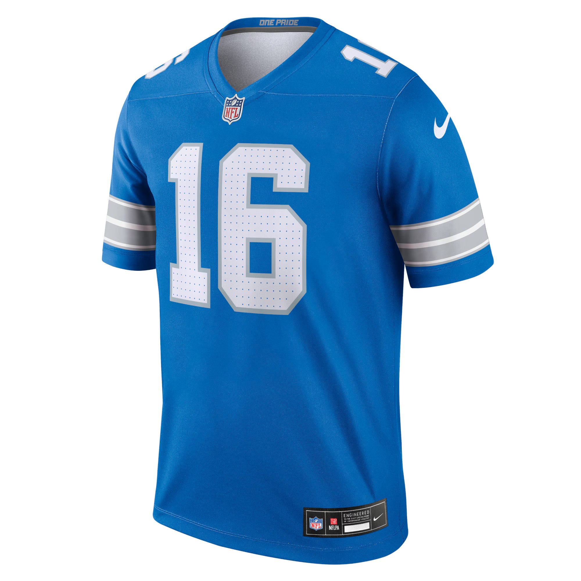 Detroit Lions Jared Goff Blue Legend Player Performance Top