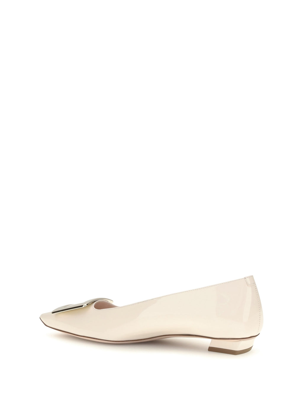 Roger Vivier Women Patent Leather Belle Vivier Ballerinas