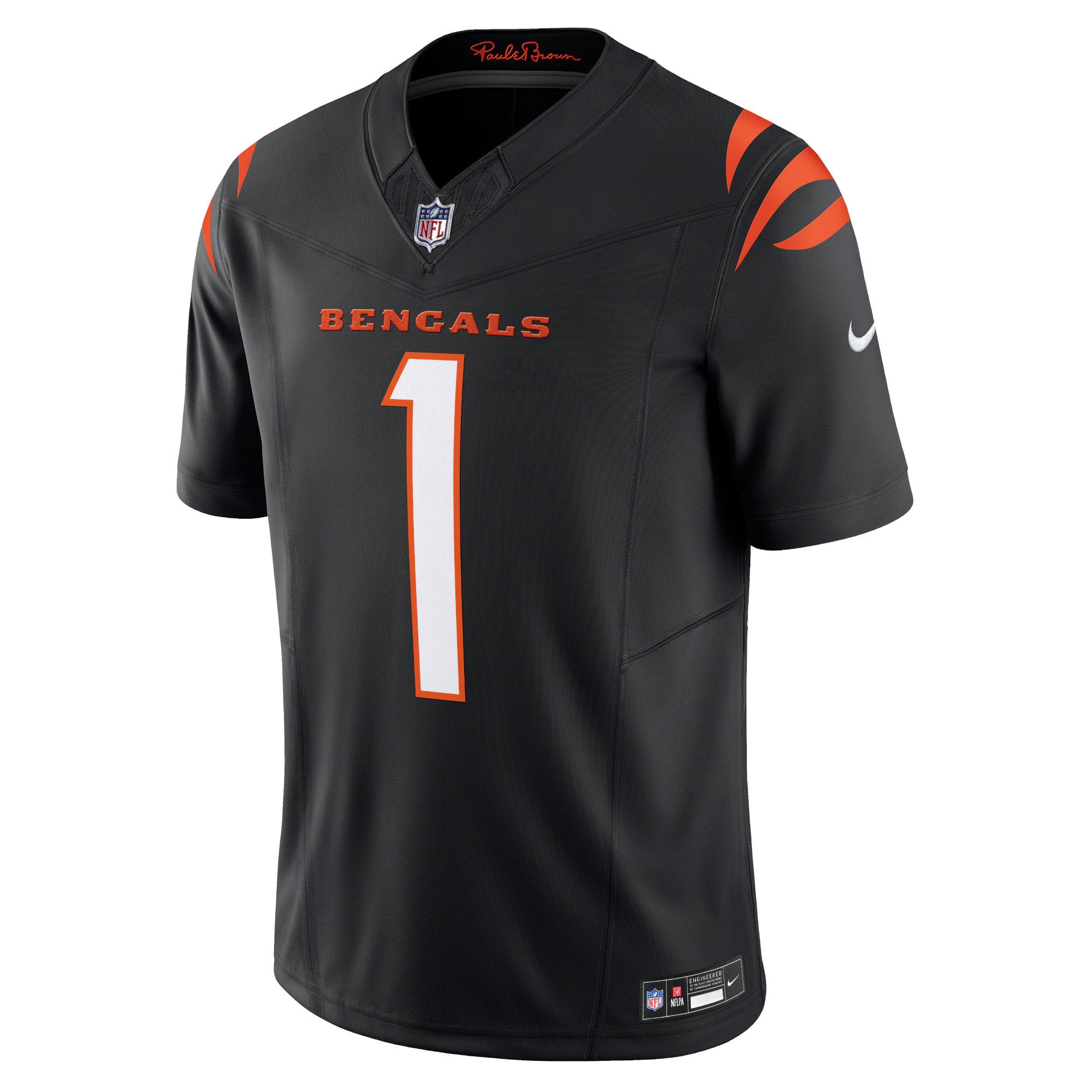Cincinnati Bengals Ja'Marr Chase Black Vapor F.U.S.E. Limited Jersey