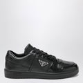 Prada Black Downtown Leather Sneakers Men