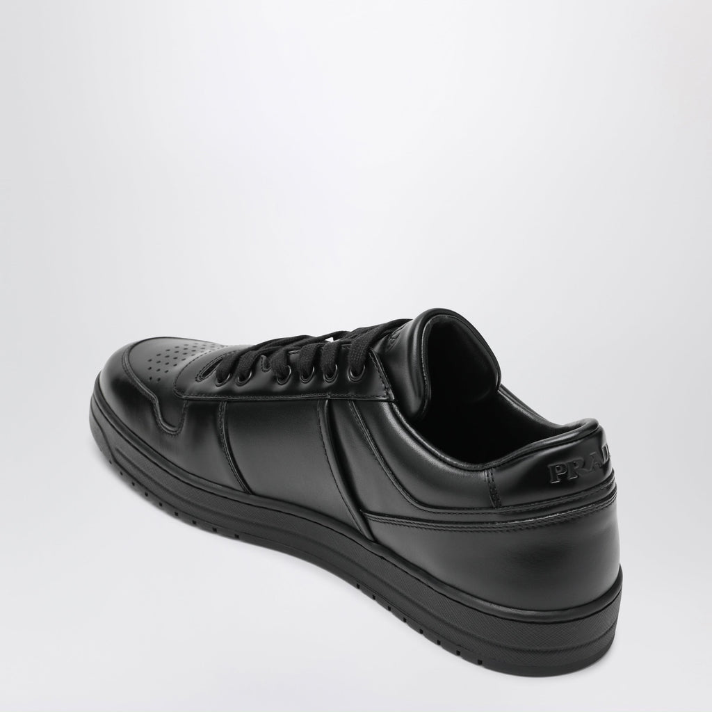Prada Black Downtown Leather Sneakers Men