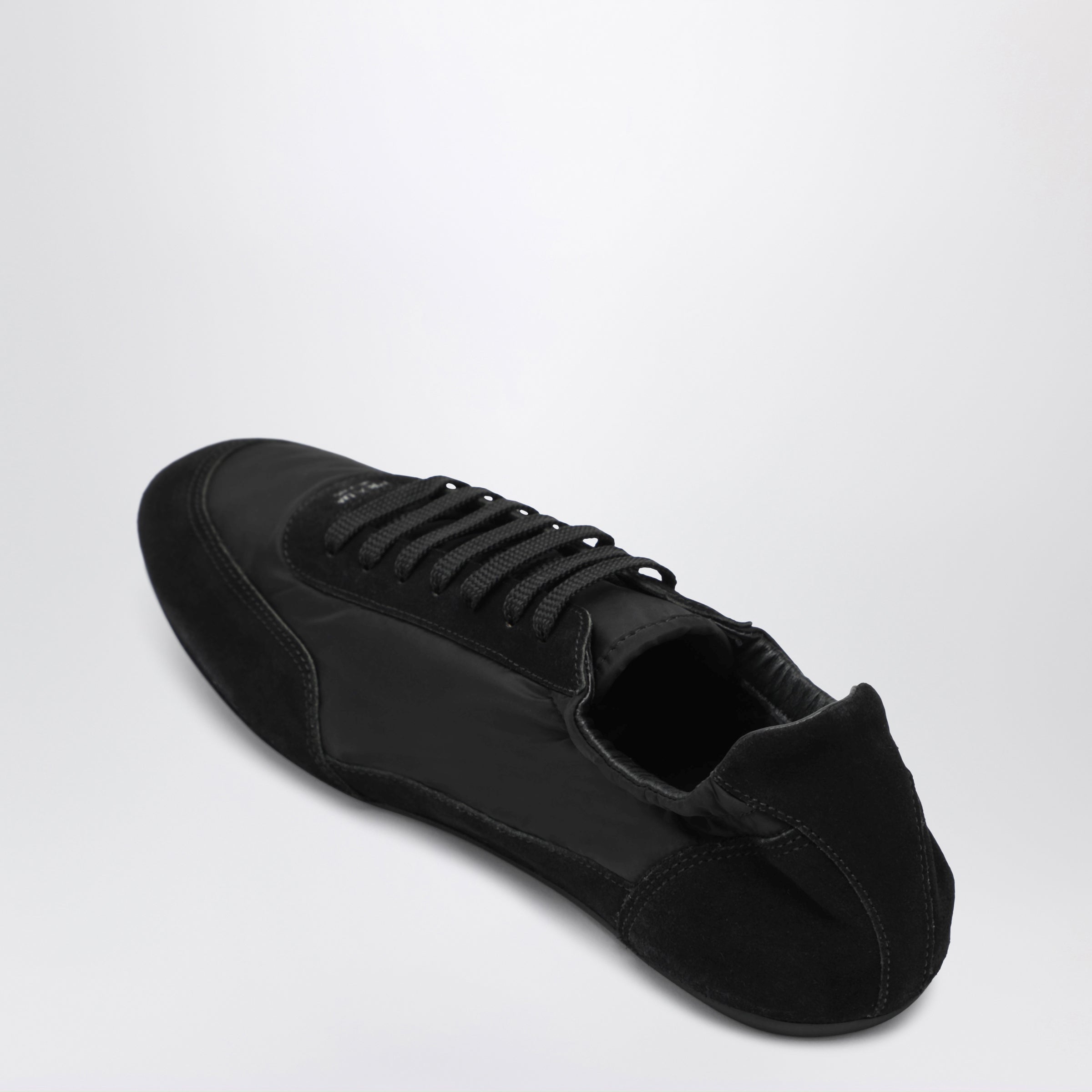 Prada Collapse Re-Nylon And Suede Sneakers Men
