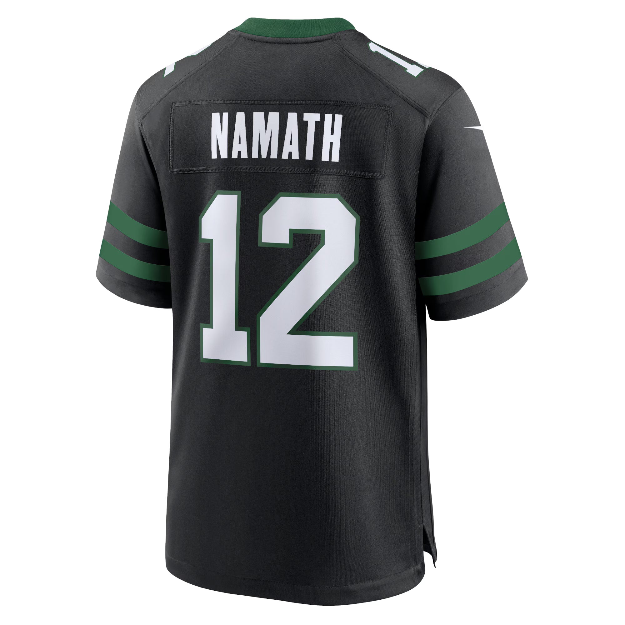 New York Jets Joe Namath Legacy Black Alternate Retired Player Game Jersey