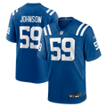 Indianapolis Colts Buddy Johnson Royal Team Game Jersey