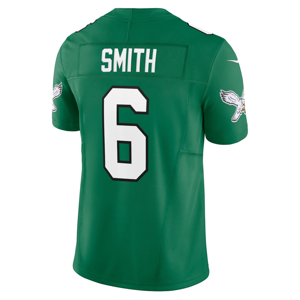Philadelphia Eagles DeVonta Smith Kelly Green Vapor F.U.S.E. Limited Jersey