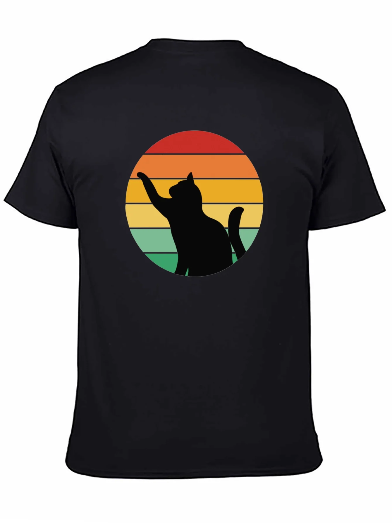 Retro Cat Silhouette Tee