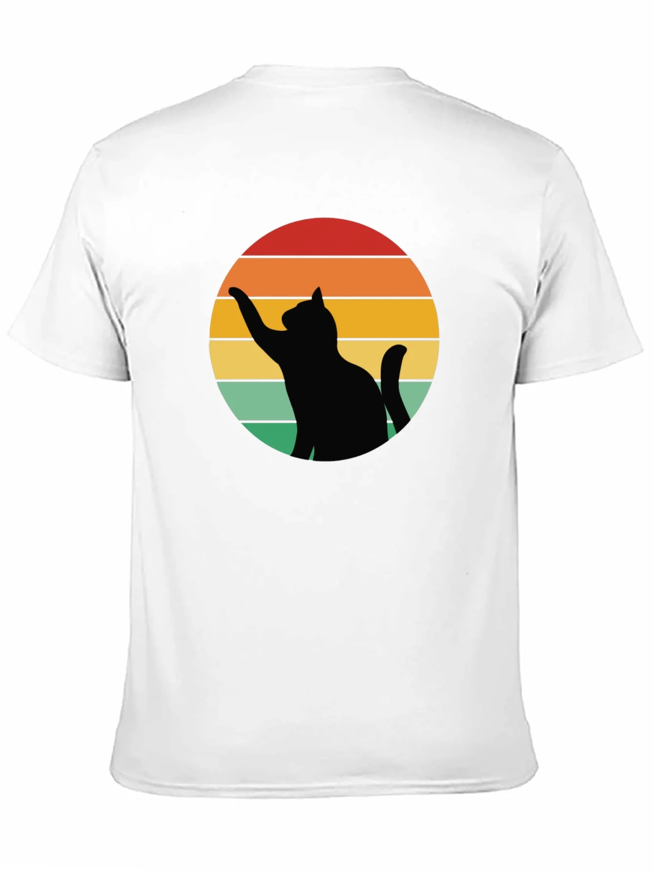 Retro Cat Silhouette Tee