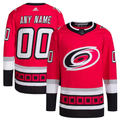 Men's Carolina Hurricanes Red Alternate Breakaway Custom jersey