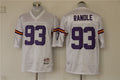 Men's Minnesota Vikings John Randle Mitchell & Ness White Legacy Replica Jersey1