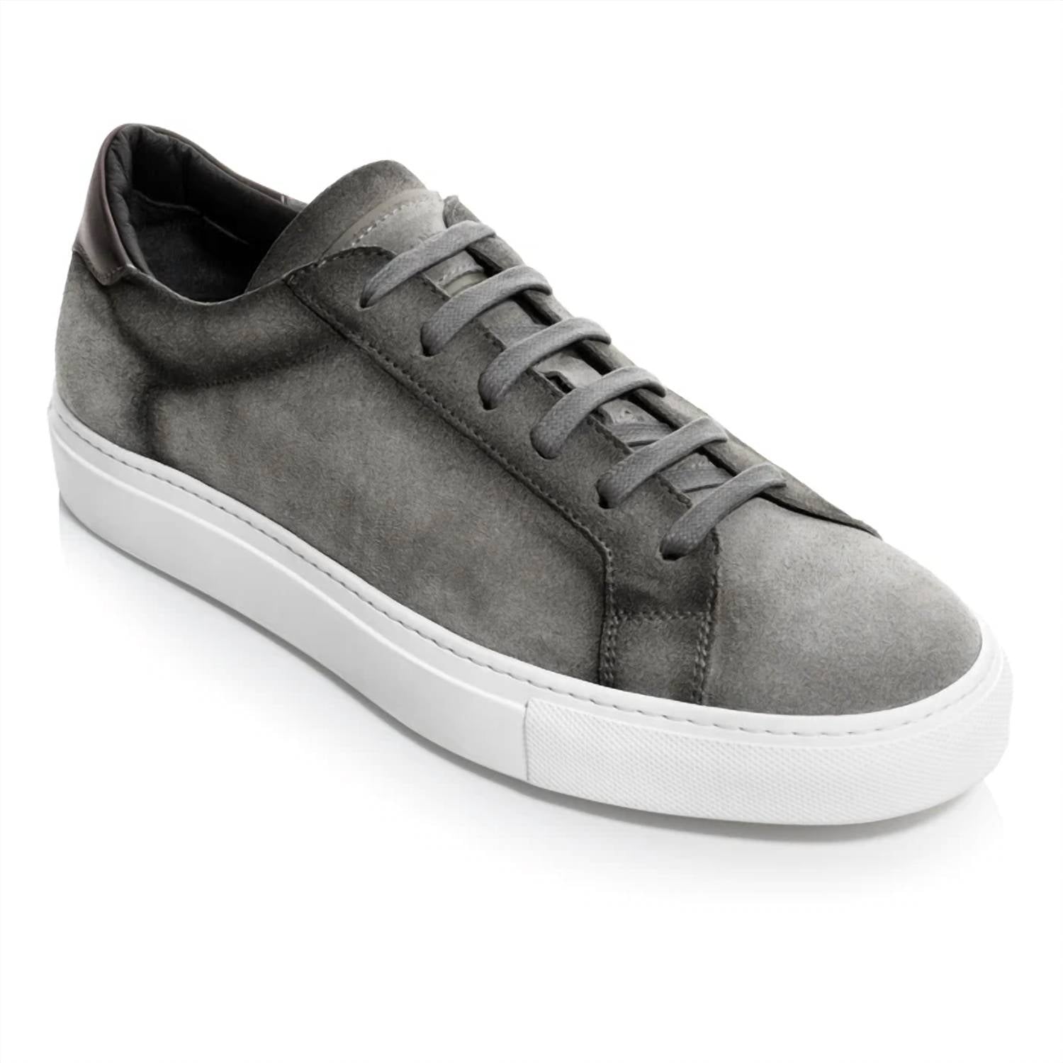 Men's Derrick Suede Sneaker In Grey