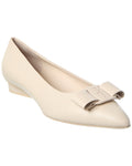 Ferragamo Viva Leather Flat