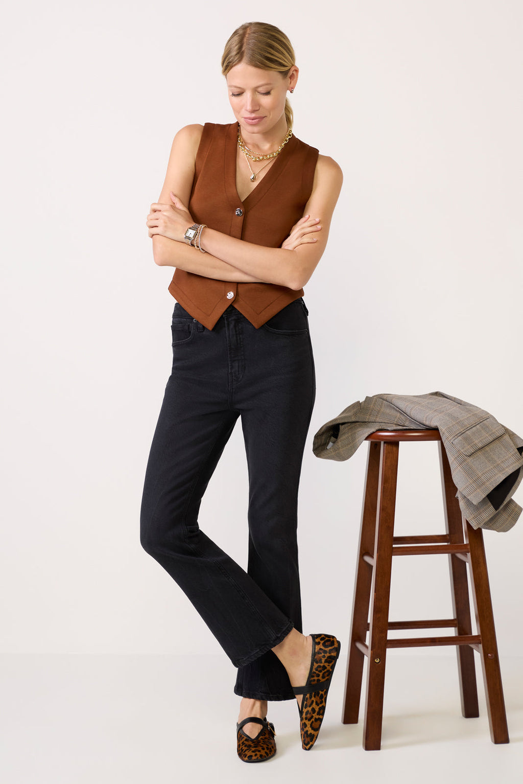 Women's Blair Ponte Vest