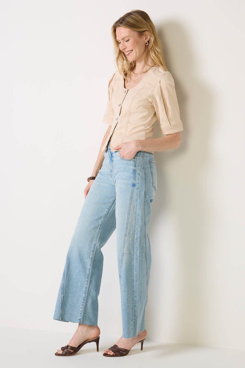 Women's Ingrid Denim Top