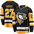 Men's Pittsburgh Penguins Ryan Graves #27 Black Player Game jersey