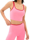 Women's Cait Rigor Bralette In Strawberry/pirate Red
