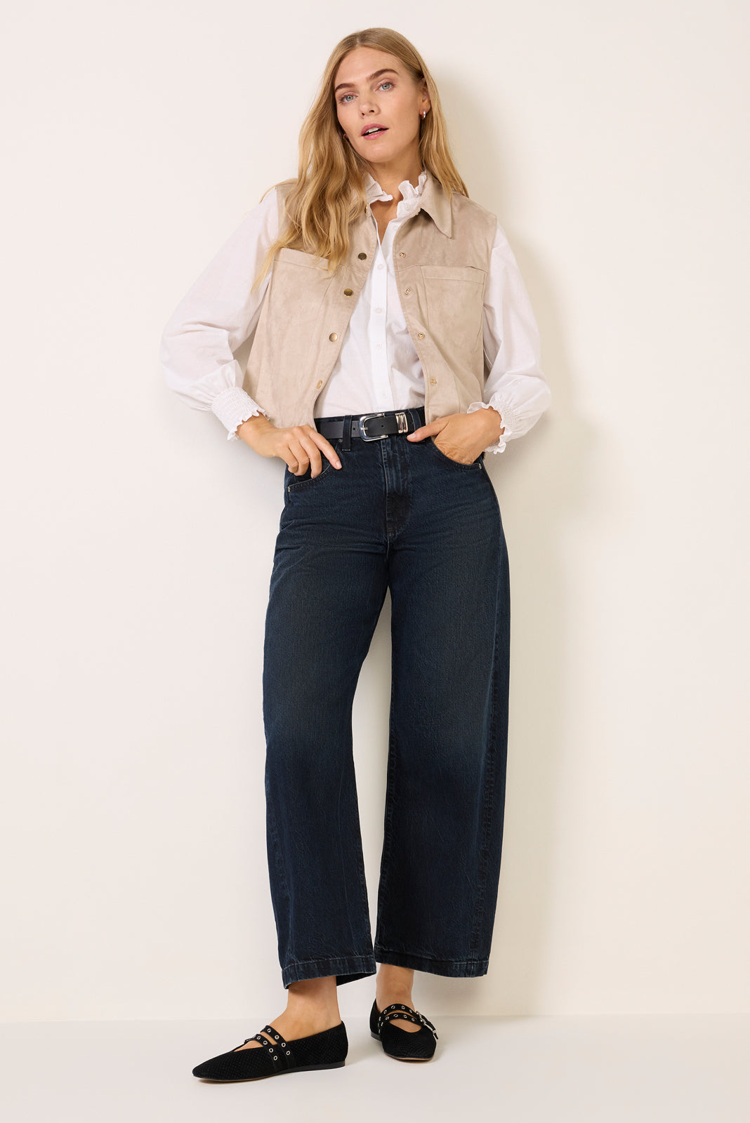 Women's Reagan Faux Suede Vest