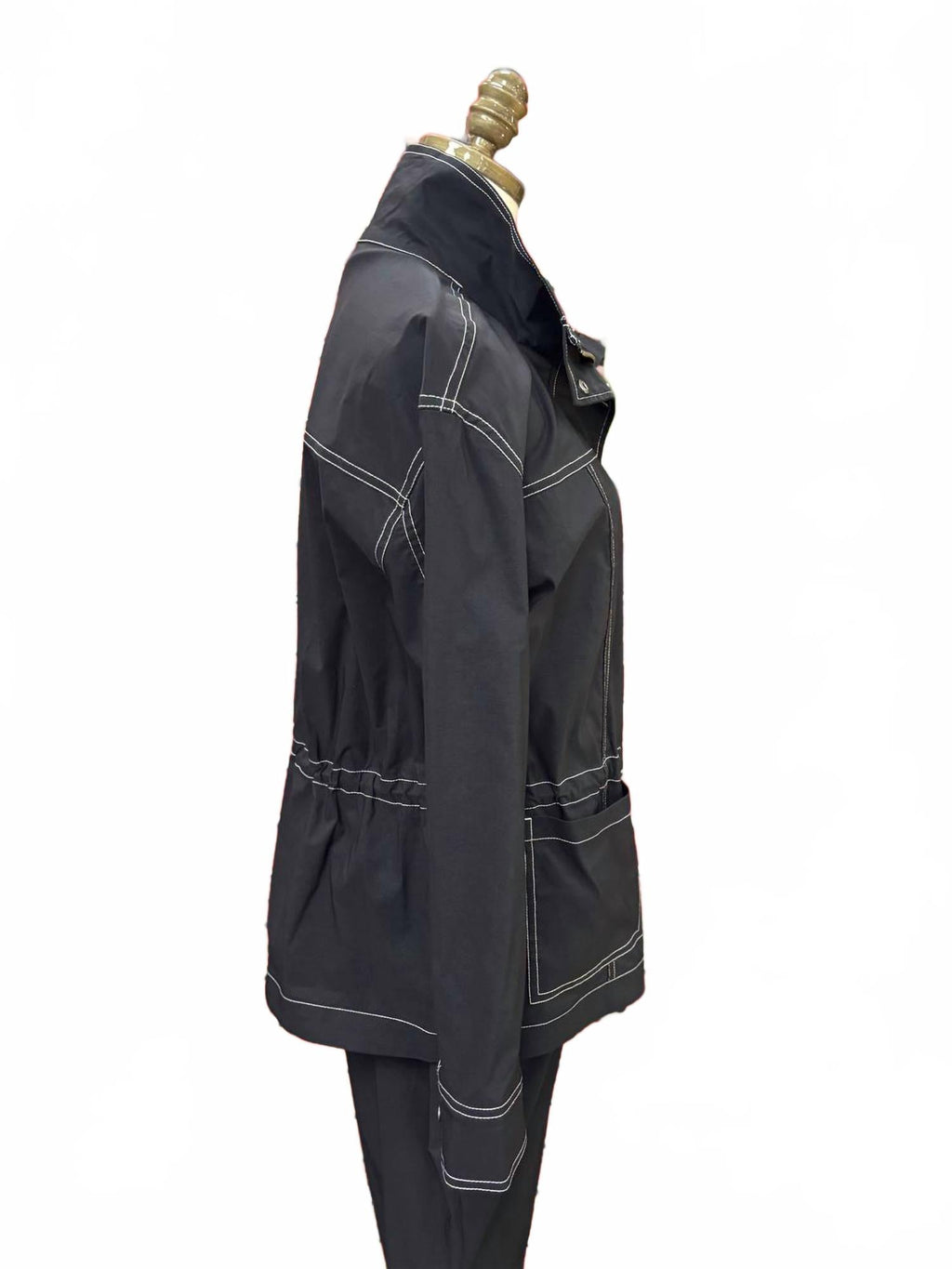 Women's Cool Tech Utility Jacket In Black