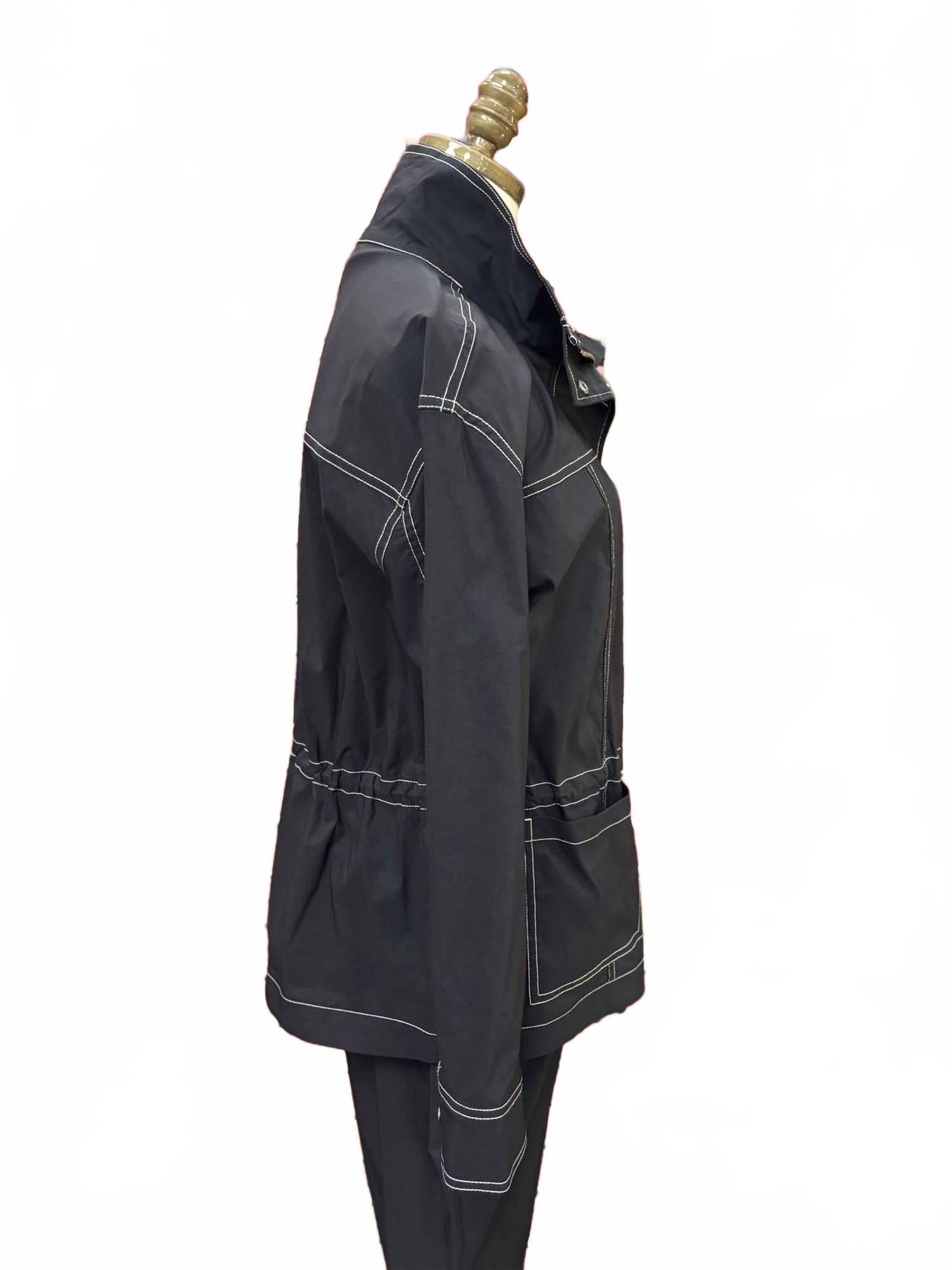 Women's Cool Tech Utility Jacket In Black