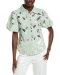 Gracia Lace Cutwork Shirt