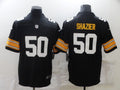 Men's Pittsburgh Steelers Ryan Shazier #50 Black Player Game Jersey1