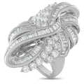 LB Exclusive Platinum 5.0ct Diamond Ring MF18-041026