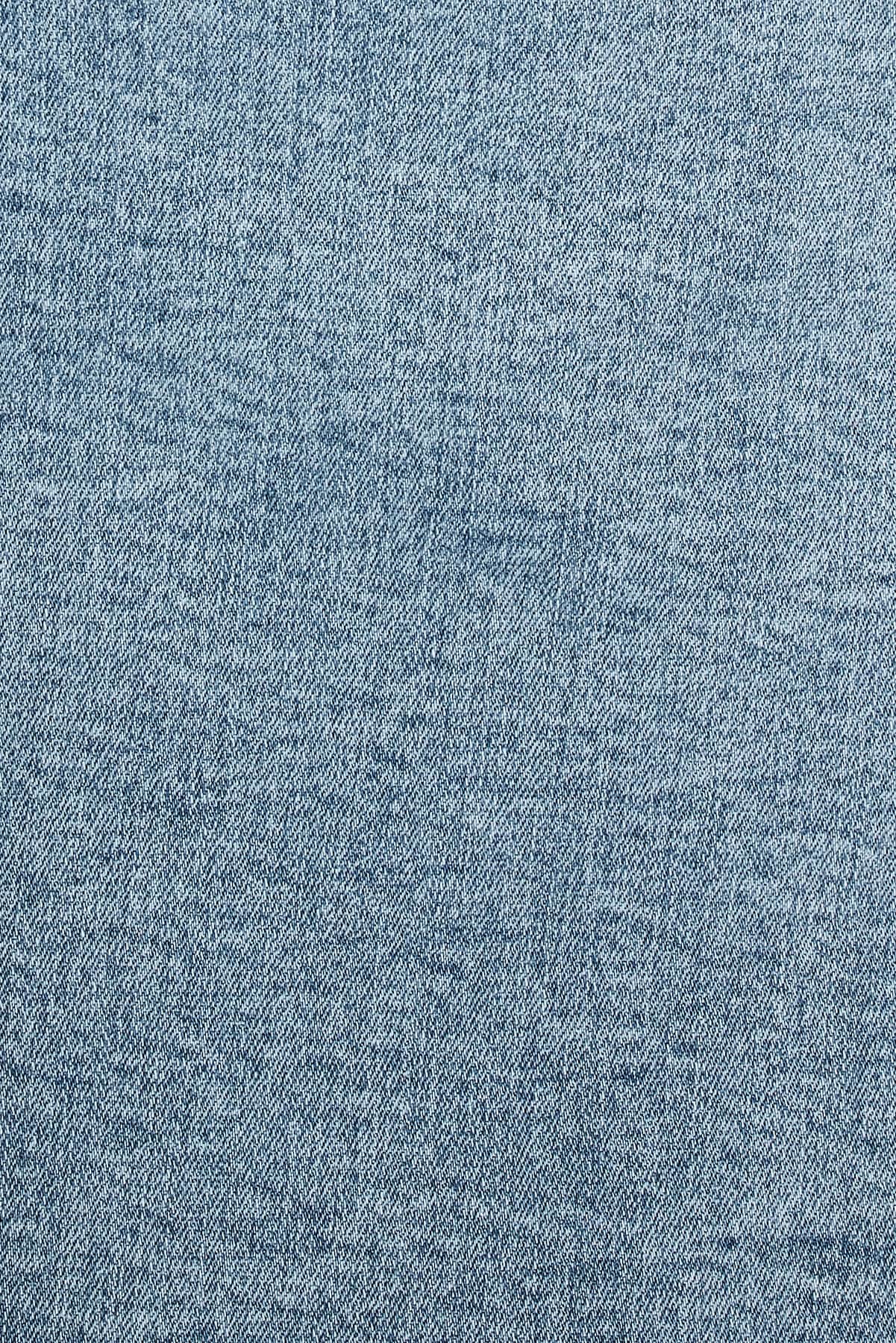 Low Rise Bodycon Denim Skort