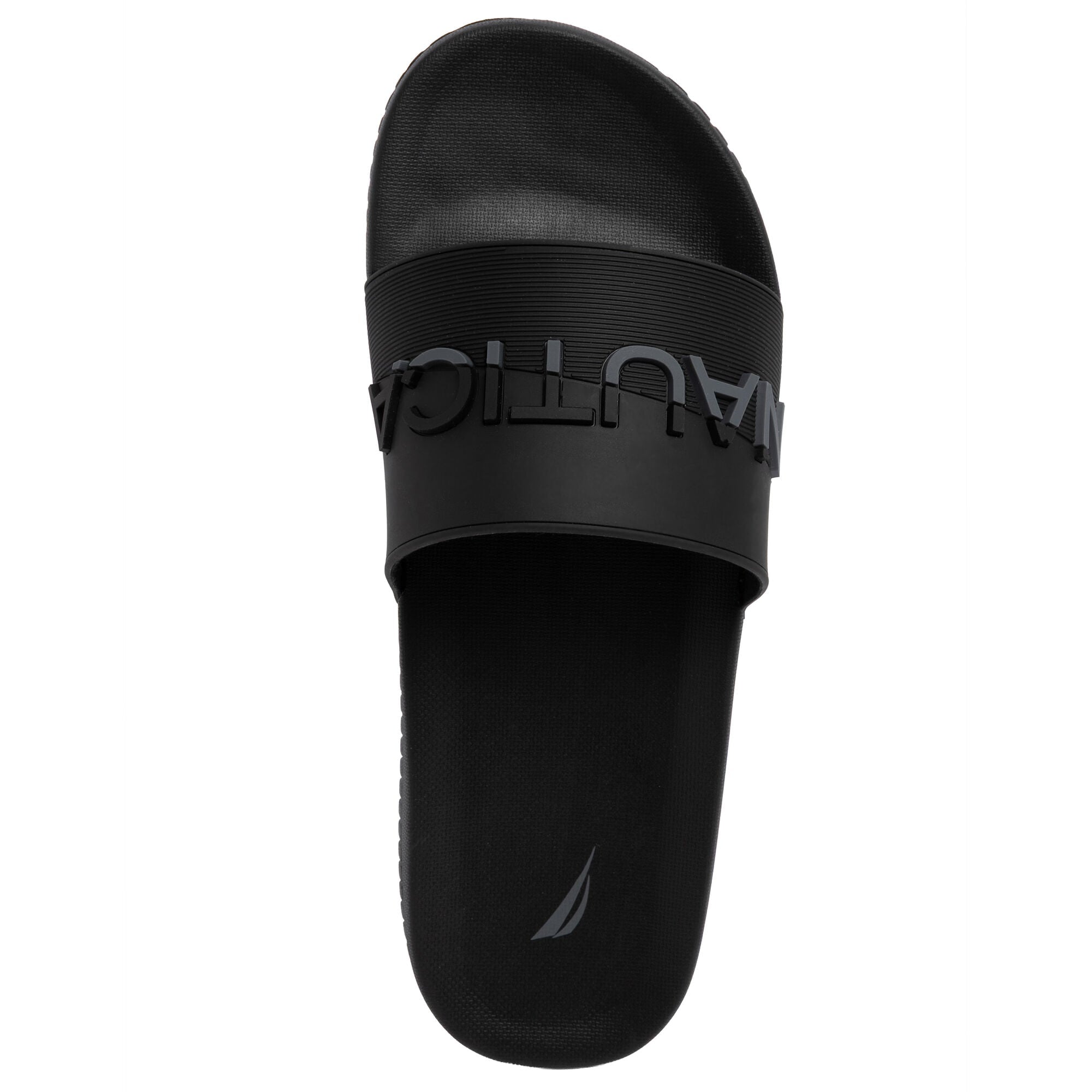 Nautica Mens Logo Slide Sandal