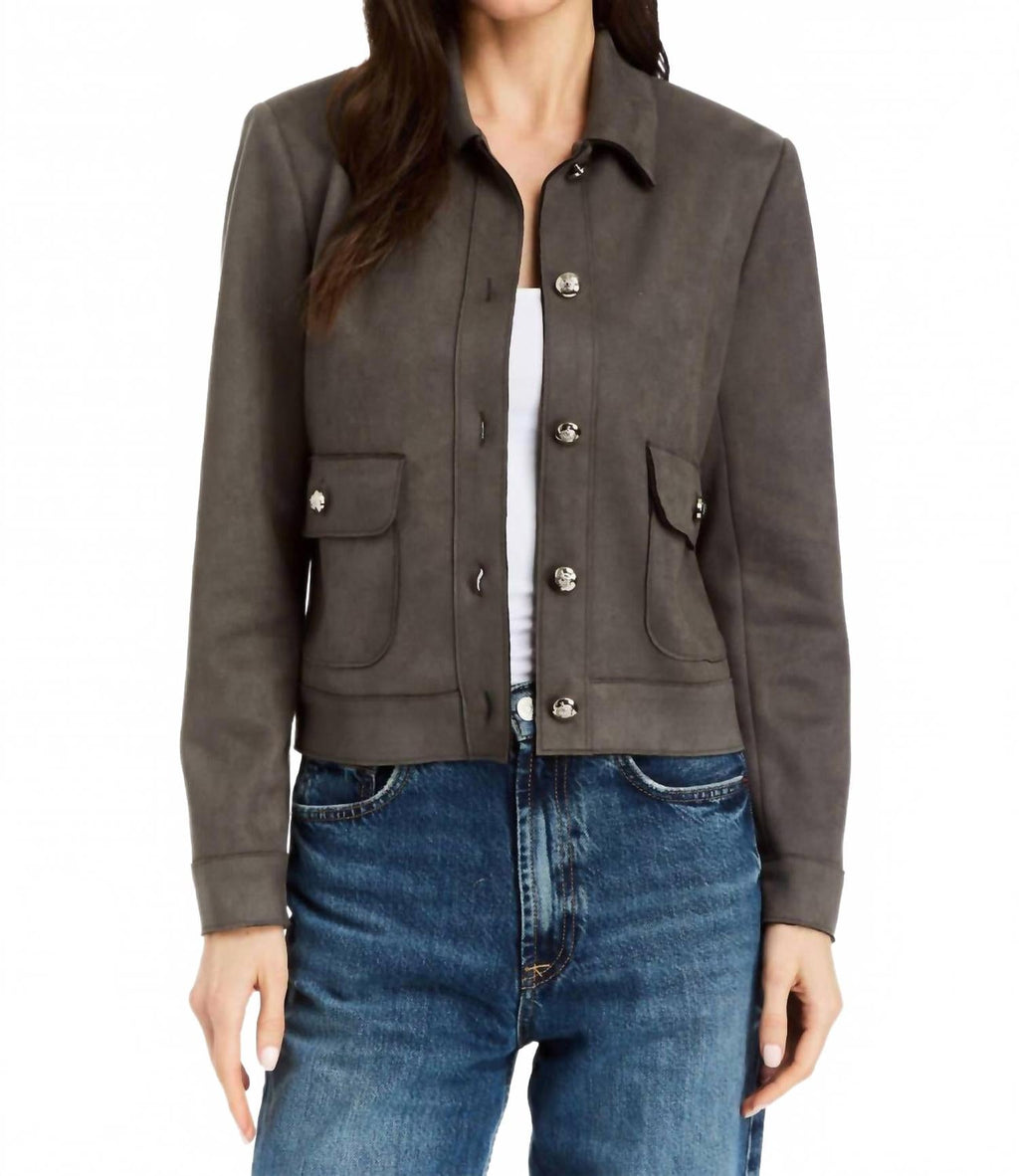 Berlin Jacket In Charcoal