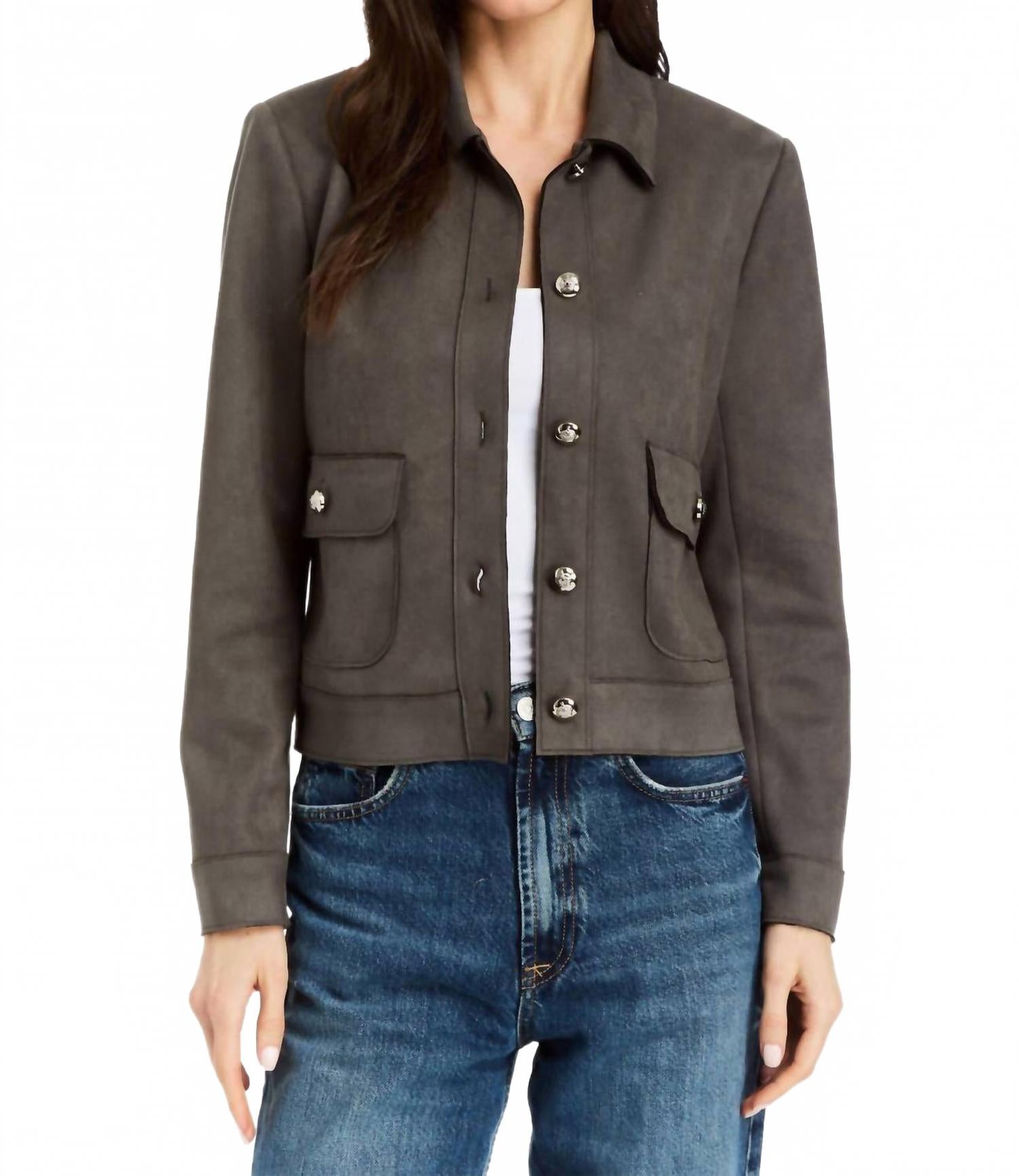Berlin Jacket In Charcoal