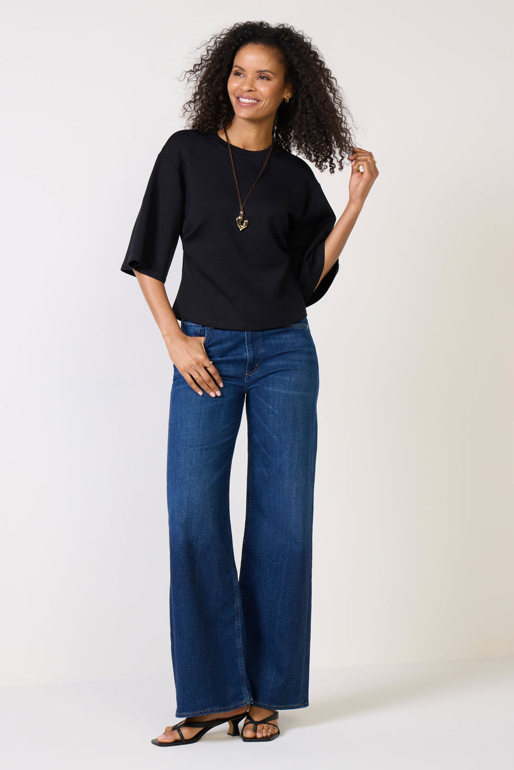 Women's Lyra Long Wide Leg Jean