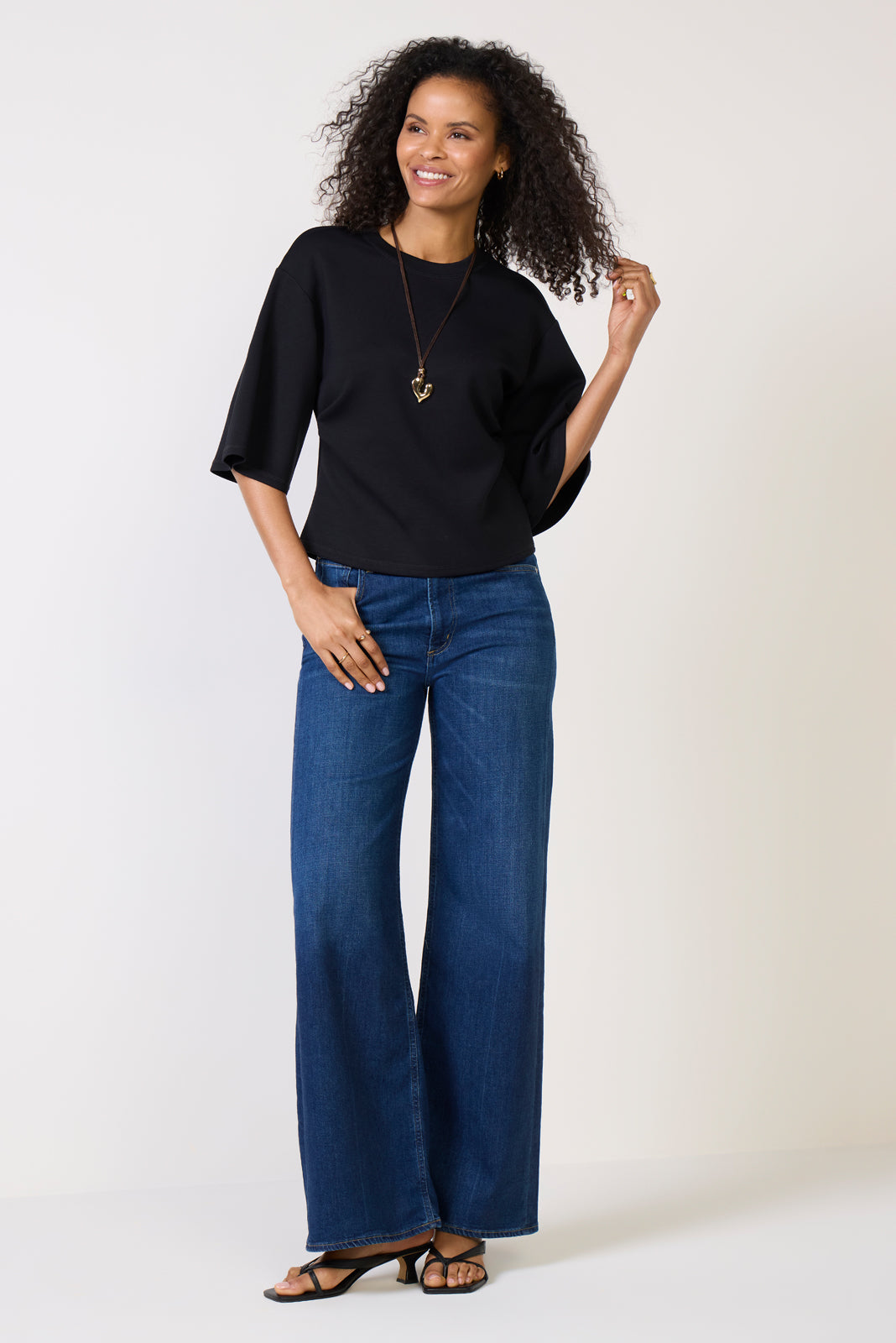 Women's Lyra Long Wide Leg Jean